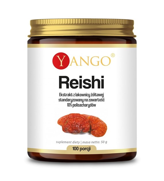 YANGO Reishi - extract of 10% polysaccharides (50 g / 1,764 oz.)