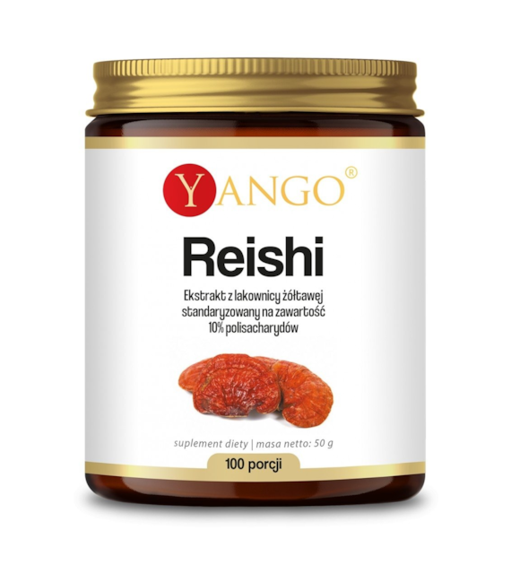 YANGO Reishi - extract of 10% polysaccharides (50 g / 1,764 oz.)