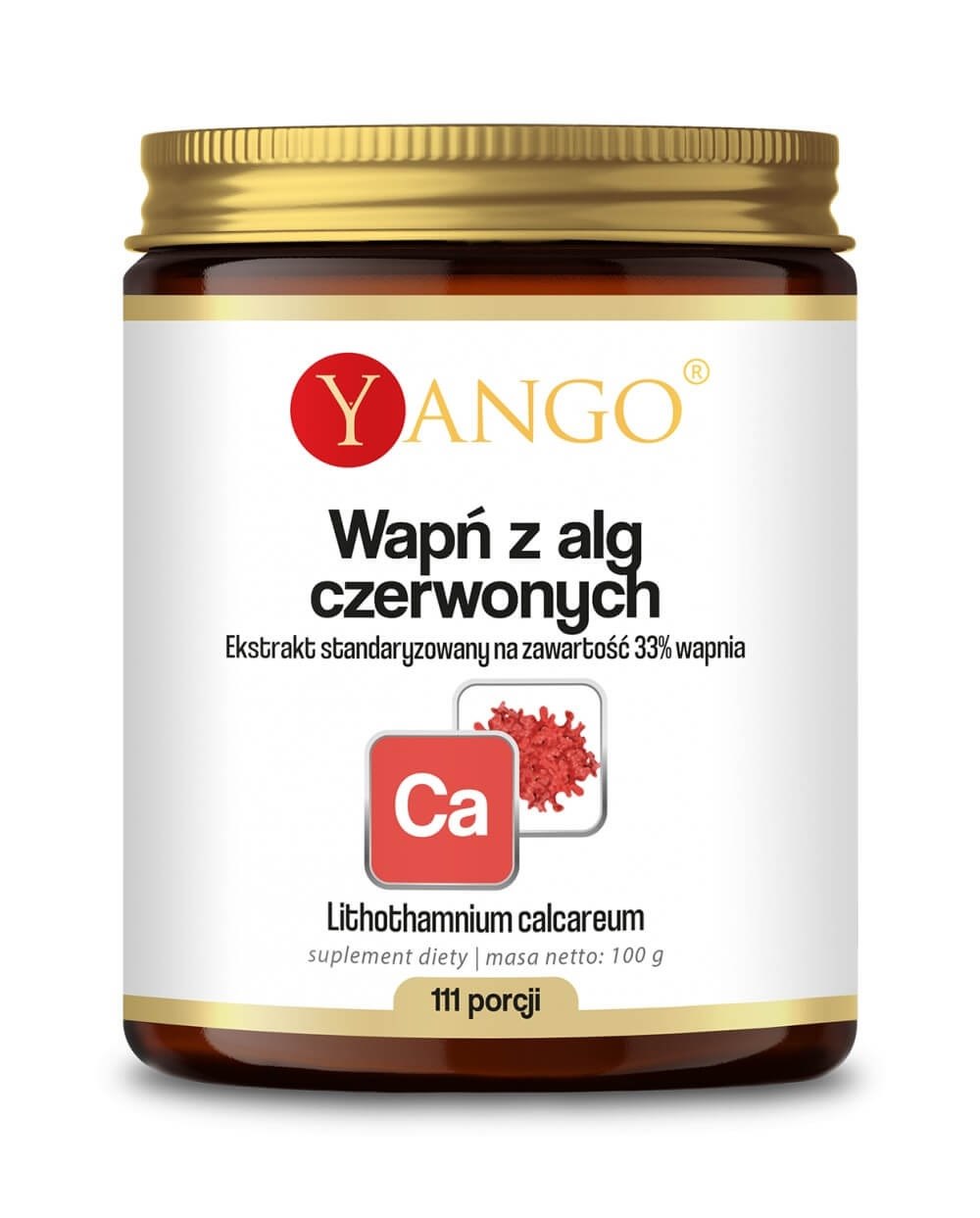 YANGO Calcium frrom red algae (100 g / 3,527 oz.)