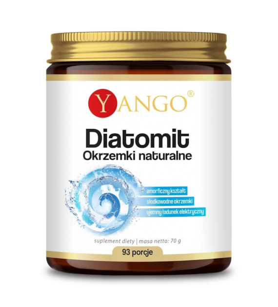 YANGO Diatomit - Okrzemki naturalne (70 g)