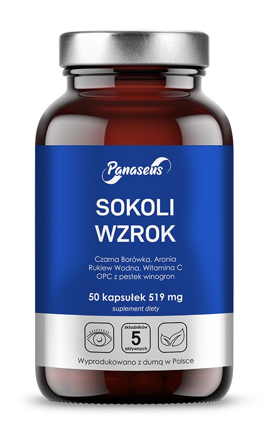 PANASEUS Sokoli Wzrok (50 kaps.)