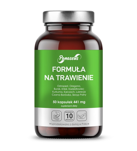 PANASEUS Formuła Na Trawienie (50 kaps.)