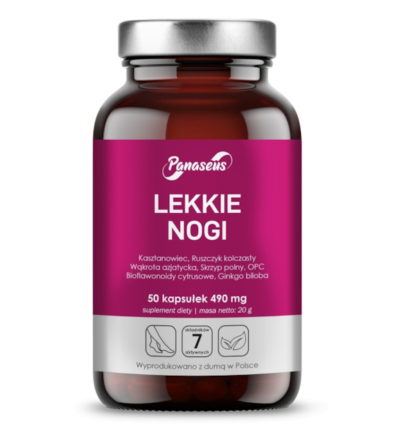 PANASEUS Lekkie Nogi (50 kaps.)