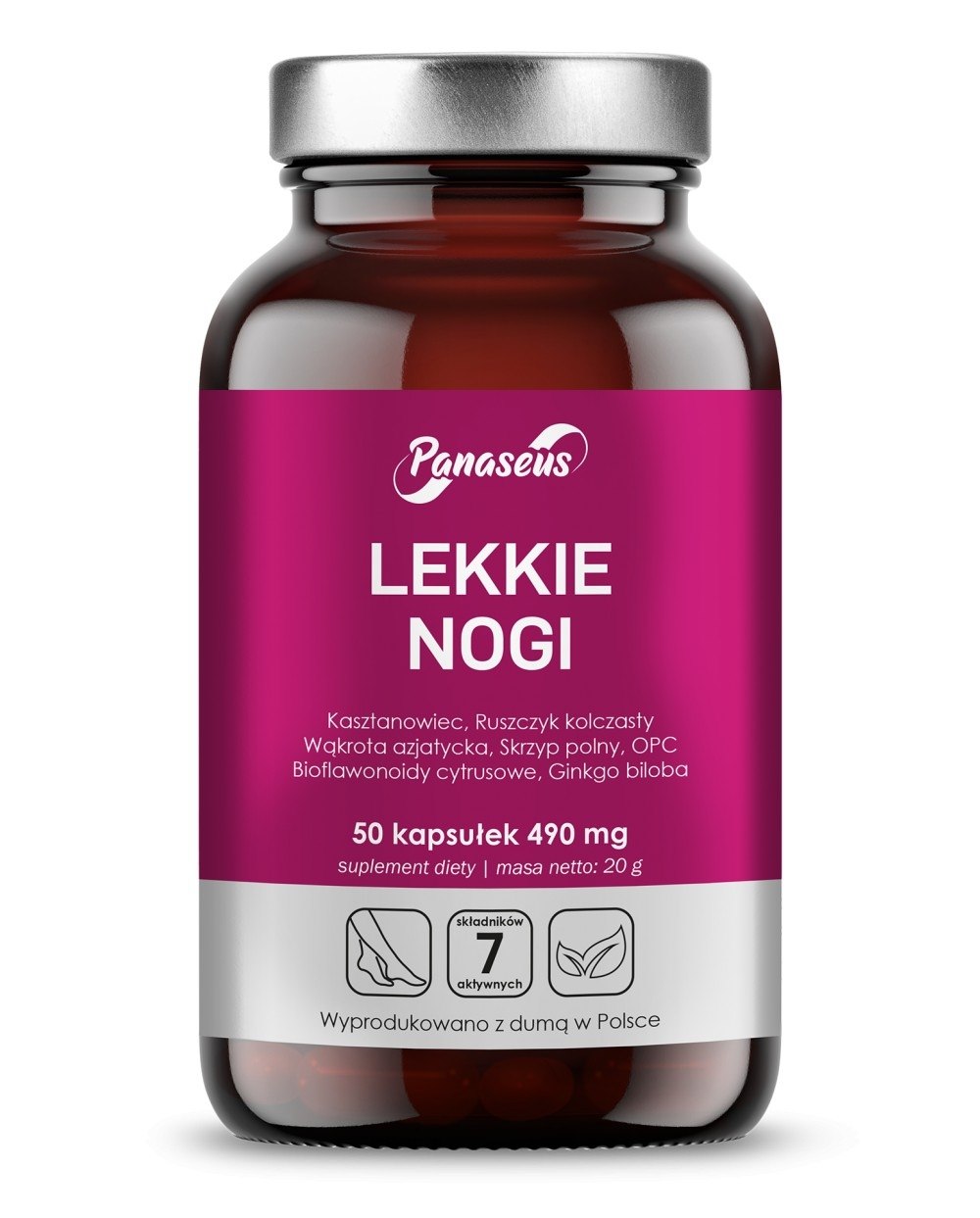 PANASEUS Lekkie Nogi (50 kaps.)