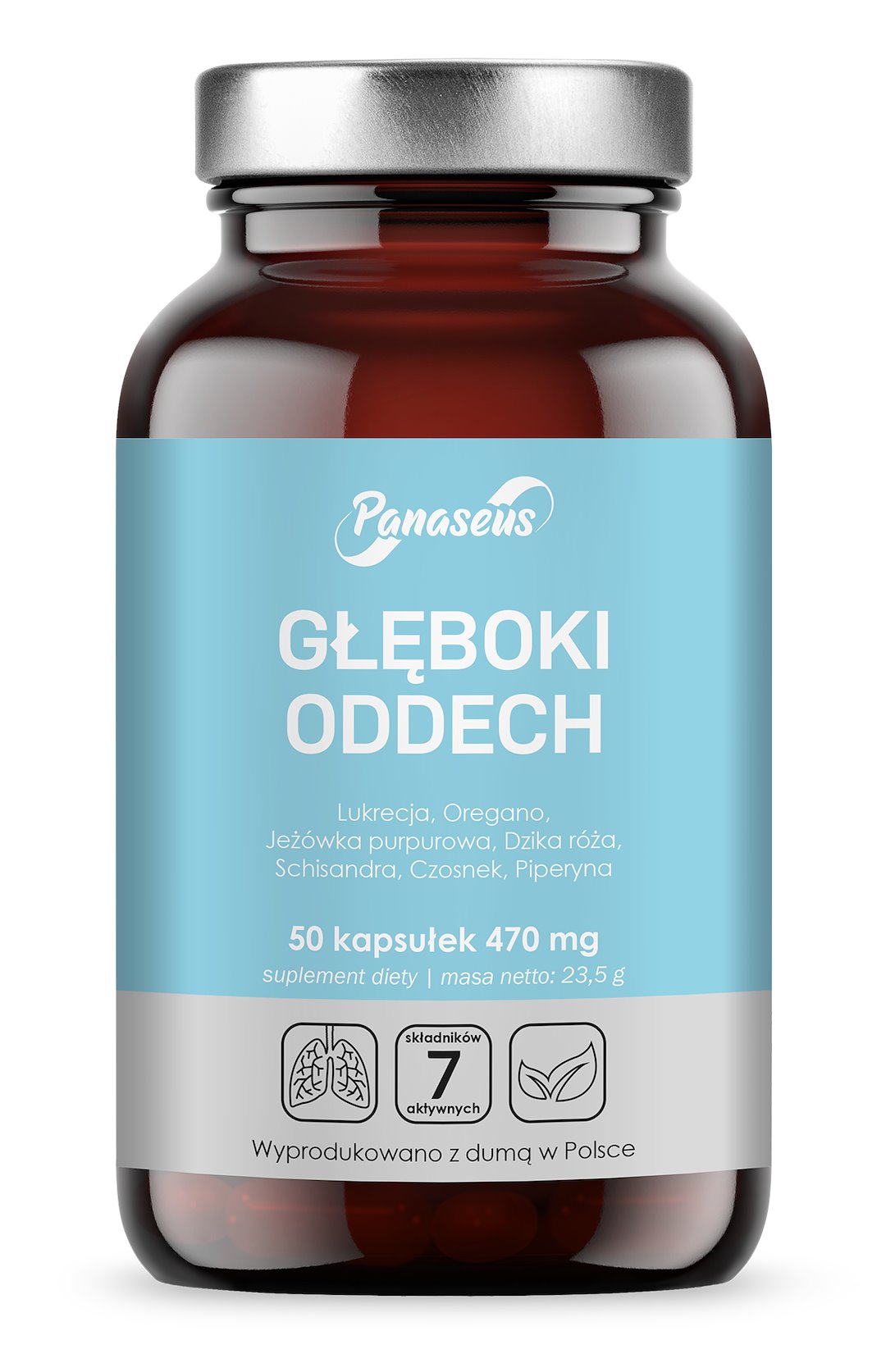 PANASEUS Głęboki Oddech (50 kaps.)