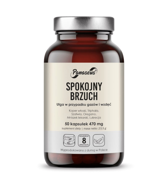 PANASEUS Spokojny brzuch (50 kaps.)