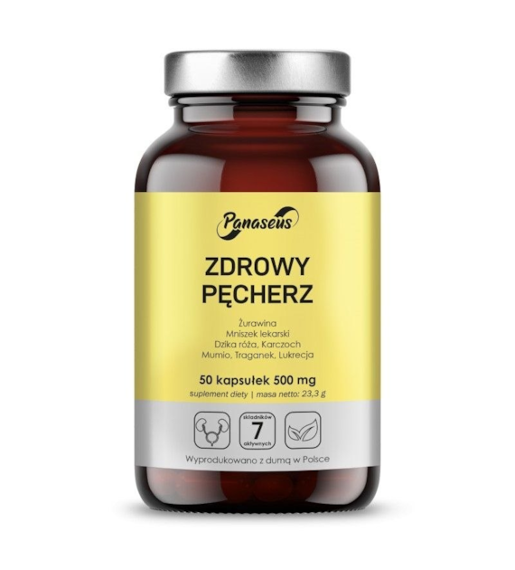 PANASEUS Zdrowy Pęcherz (50 kaps.)