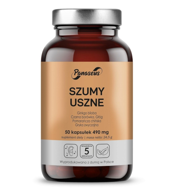 PANASEUS Szumy Uszne (50 kaps.)