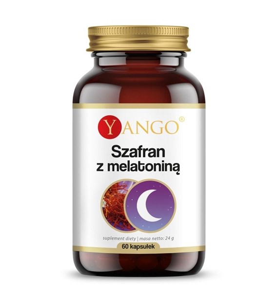 YANGO Saffron with melatonin (60 caps)