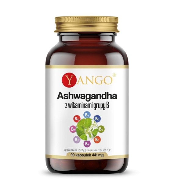 YANGO Ashwagandha with B vitamins (90 caps)