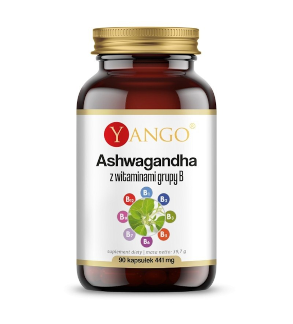 YANGO Ashwagandha with B vitamins (90 caps)
