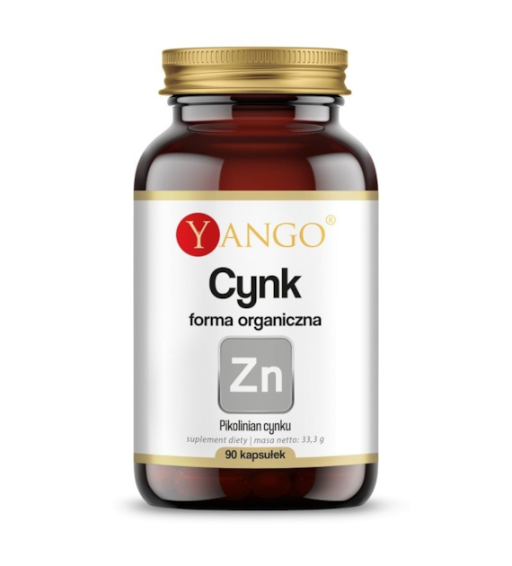 YANGO Cynk organiczny (90 kaps.)