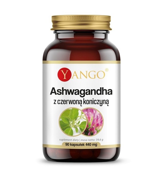 YANGO Ashwagandha with red clover (90 caps)