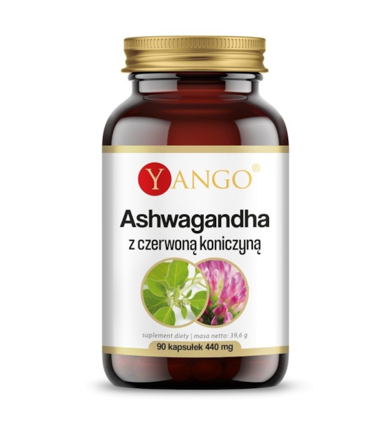 YANGO Ashwagandha with red clover (90 caps)