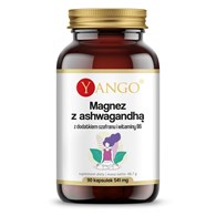 YANGO Magnesium with ashwagandha, saffron and vitamin B6 (90 caps)