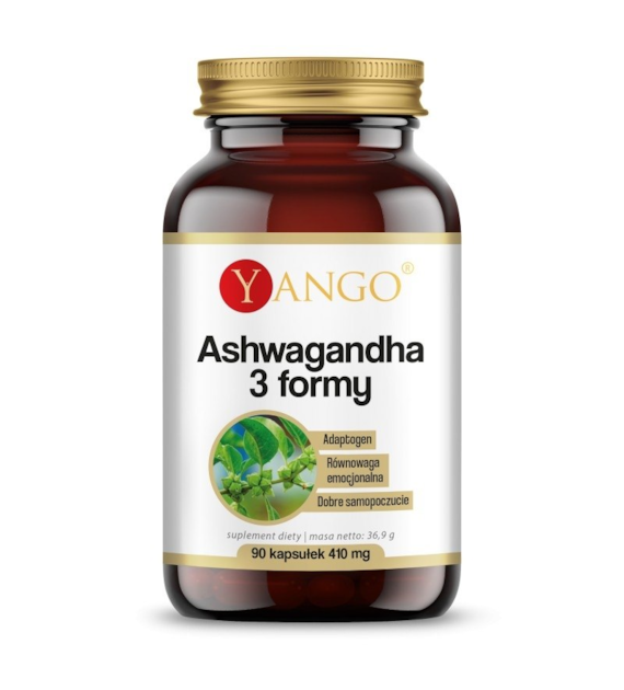 YANGO Ashwagandha 3 forms (90 caps)
