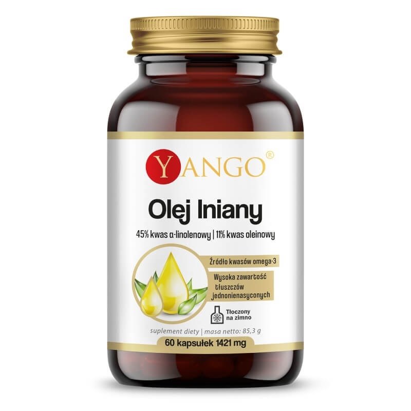 YANGO Olej Lniany (60 kaps.)