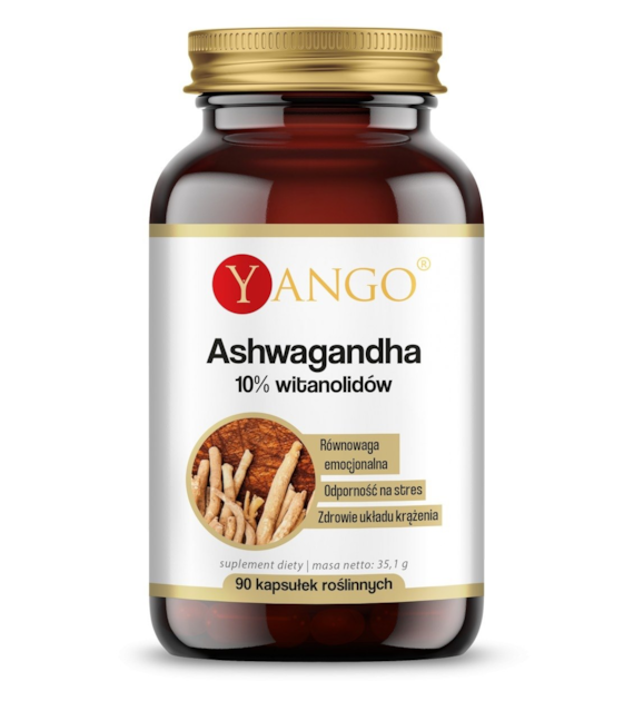 YANGO Ashwagandha - 10% vitanolides (90 caps)