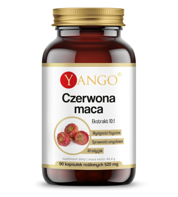 YANGO Czerwona maca (90 kaps.)