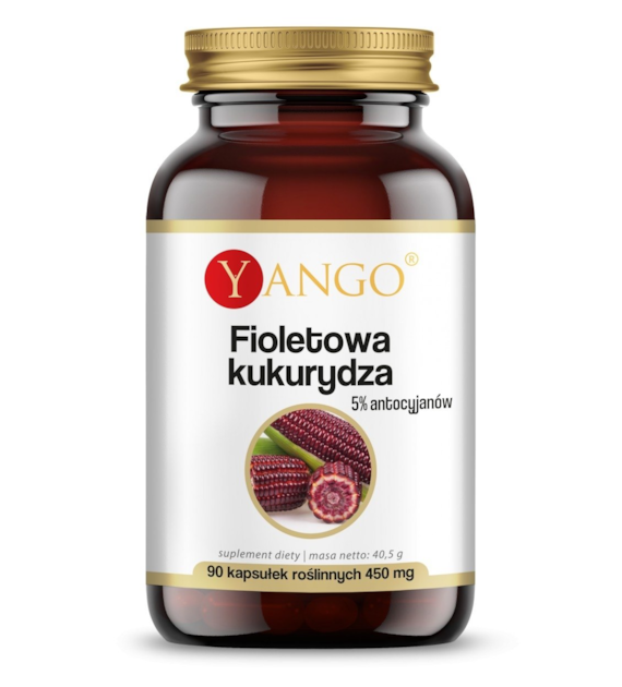 YANGO Fioletowa kukurydza (90 kaps.)