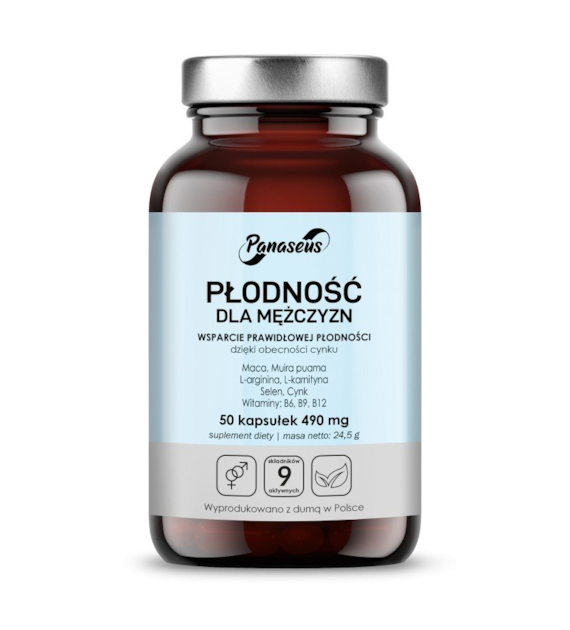PANASEUS Płodność Mężczyzna (50 kaps.)