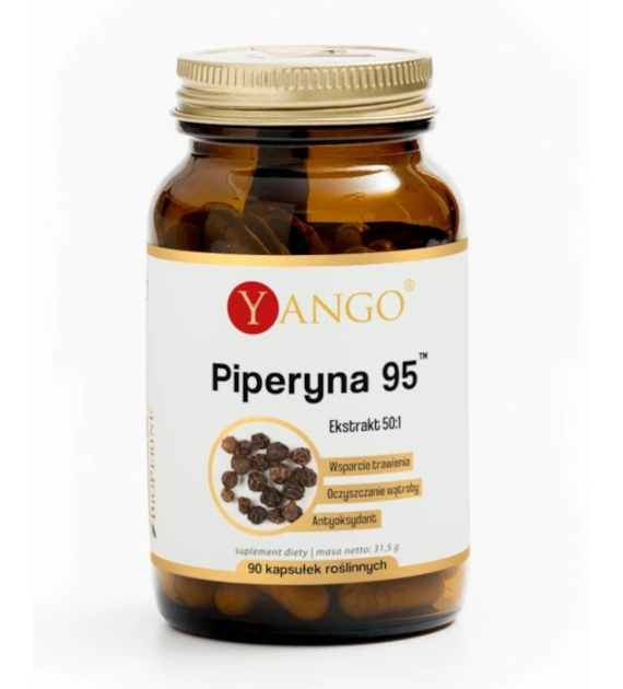 YANGO Piperyna 95 (90 kaps.)