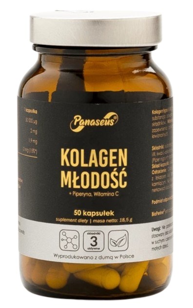 PANASEUS Kolagen młodość (50 kaps.)
