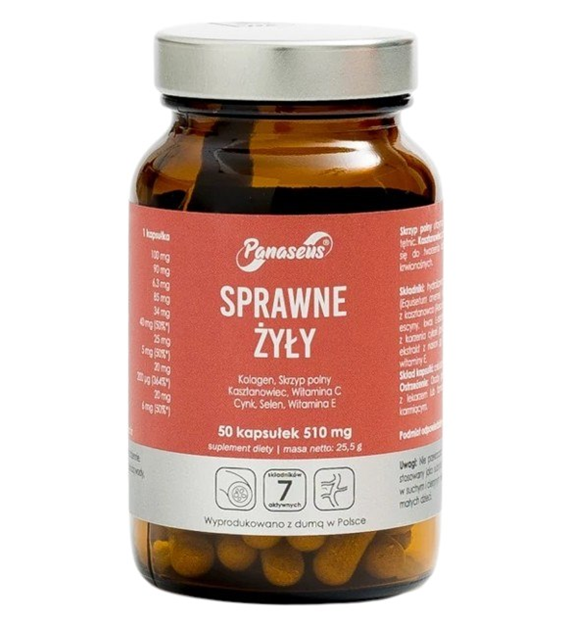 PANASEUS Efficient veins (50 caps)