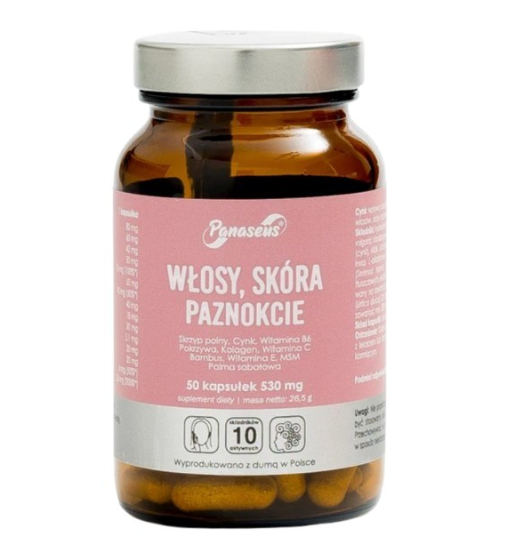 PANASEUS Hair Skin Nails (50 caps)