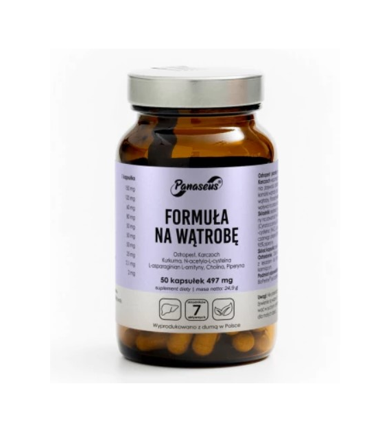 PANASEUS Formuła Na Wątrobę (50 kaps.)
