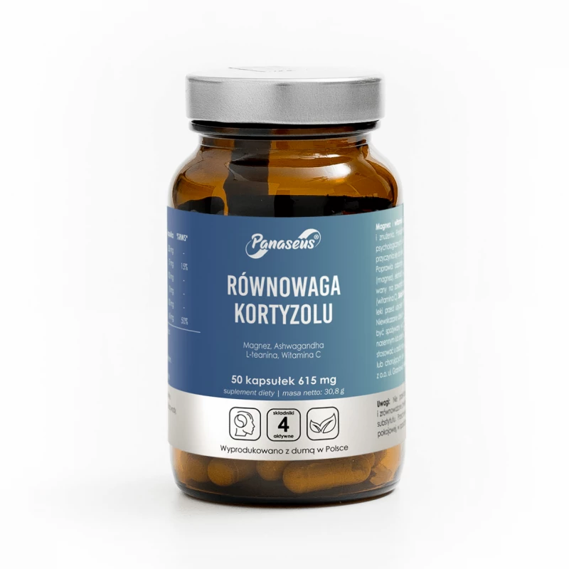 PANASEUS Równowaga kortyzolu (50 kaps.)