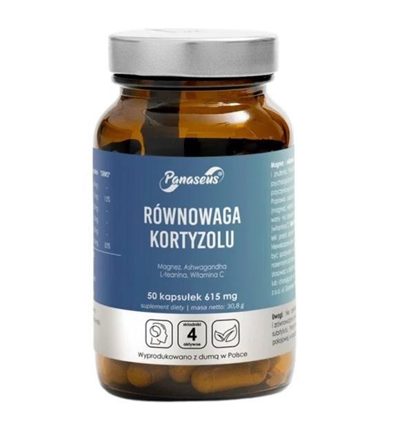 PANASEUS Równowaga kortyzolu (50 kaps.)