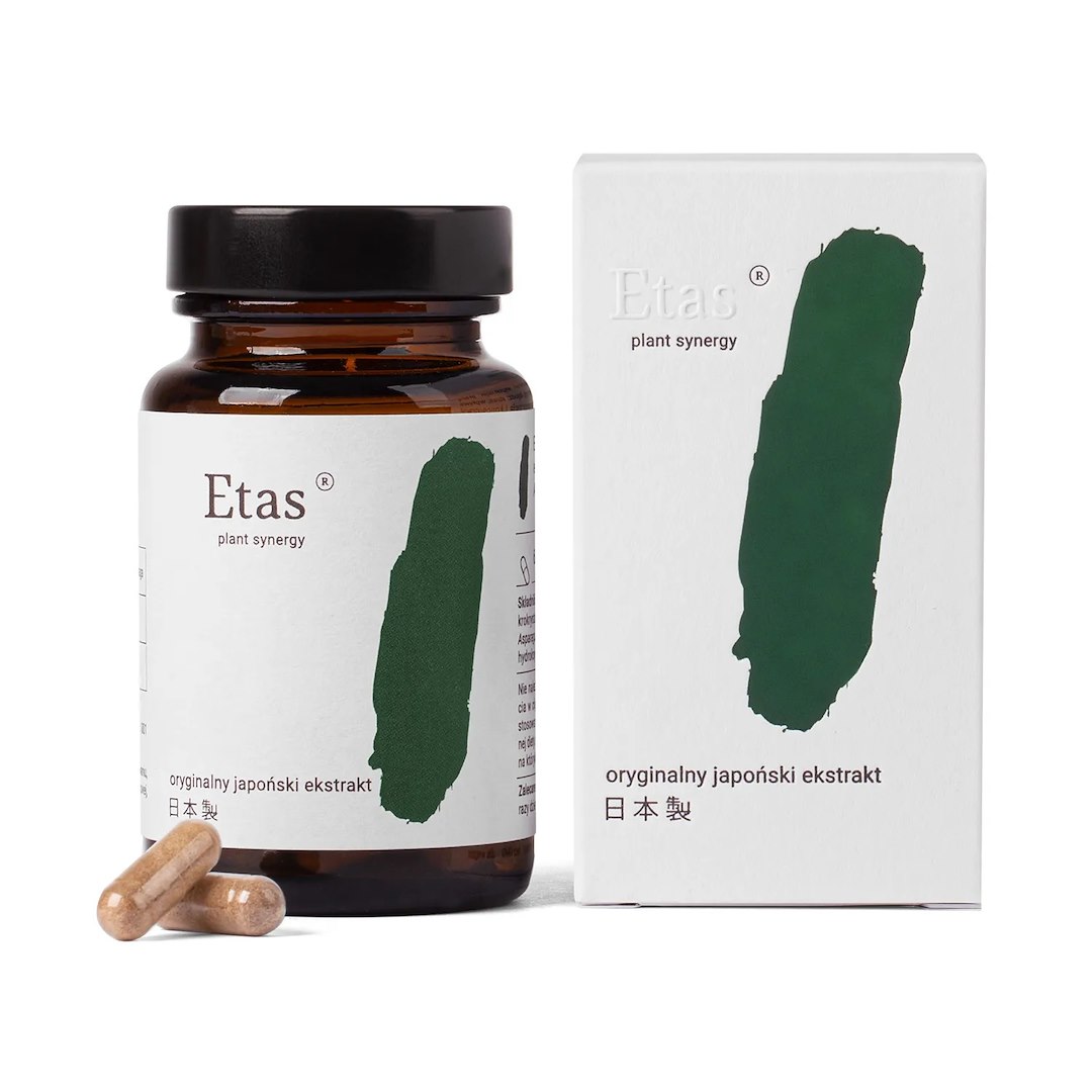 KOGEN Etas® - Ekstrakt z łodyg szparaga (60 kaps.)
