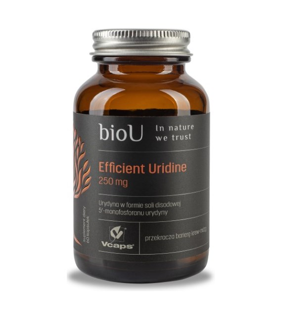 BIOU Efficient Uridine, 250 mg (60 caps)
