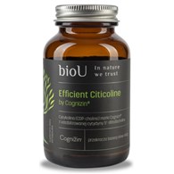 BIOU Efficient Citicoline by Cognizin (60 caps)