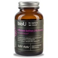 BIOU Szafran - Efficient Saffron by Saffr'Activ (60 kaps.)
