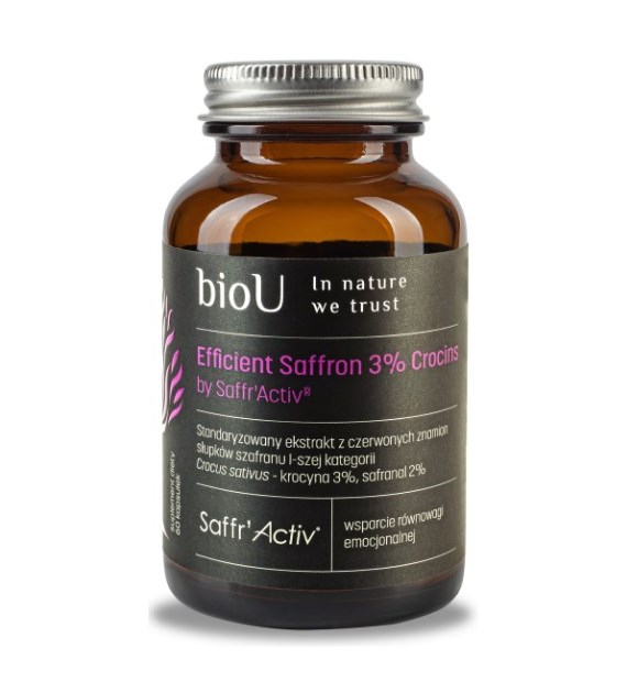 BIOU Efficient Saffron by Saffr'Activ (60 caps)