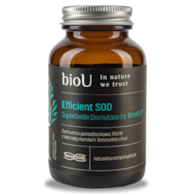 BIOU Efficient SOD SuperOxide Dismutase by TetraSOD, 750 IU (60 caps)