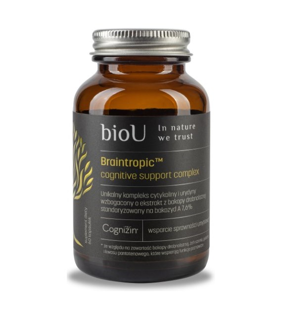 BIOU Braintropic - cognitive support complex (60 caps)
