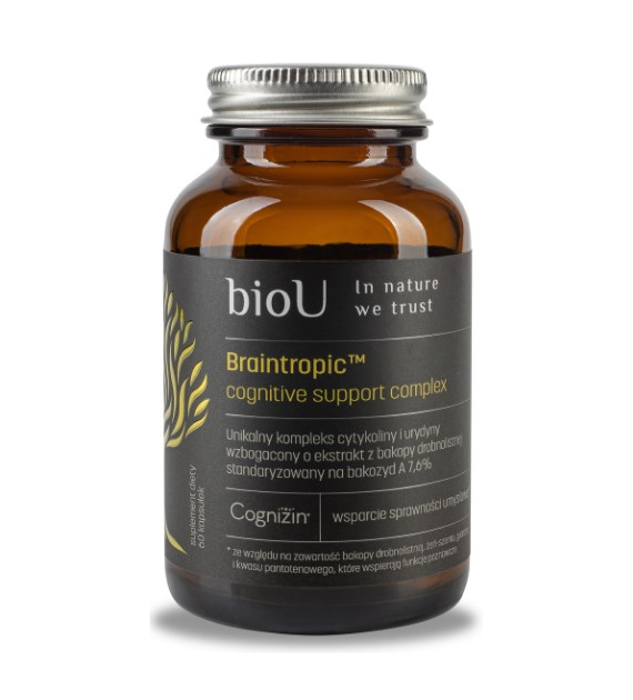 BIOU Braintropic cognitive support complex (60 kaps.)