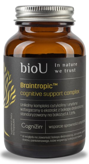 BIOU Braintropic cognitive support complex (60 kaps.)