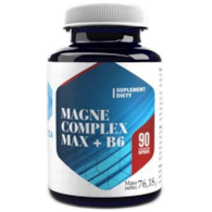HEPATICA Magne Complex Max + B6 (90 kaps.)
