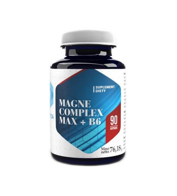 HEPATICA Magne Complex Max + B6 (90 kaps.)
