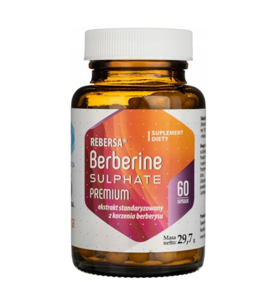 HEPATICA Berberine Sulphate Premium, 400 mg (60 caps)