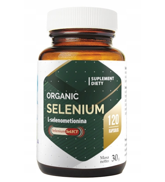 HEPATICA Organic Selenium - Selenium SeLECT 200 mcg (120 kaps.)