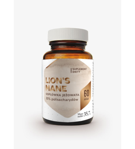 HEPATICA Lion's Mane - Soplówka jeżowata (60 kaps.)