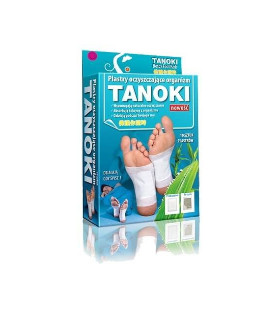 AURA HERBALS Plastry Oczyszczające TANOKI (10 szt.)
