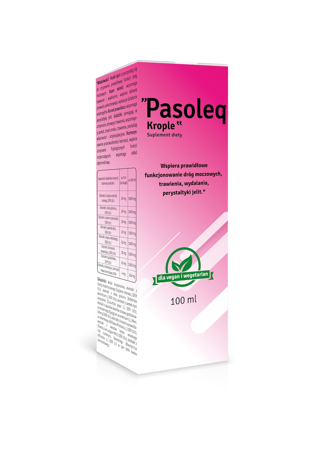 PCF Pasoleq Oczyszczanie Krople (100 ml)