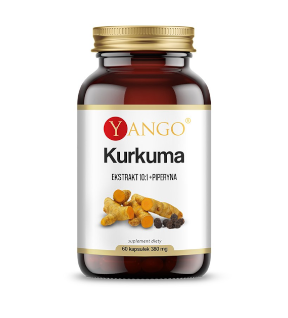 YANGO Curcuma - extract with piperine (60 caps)