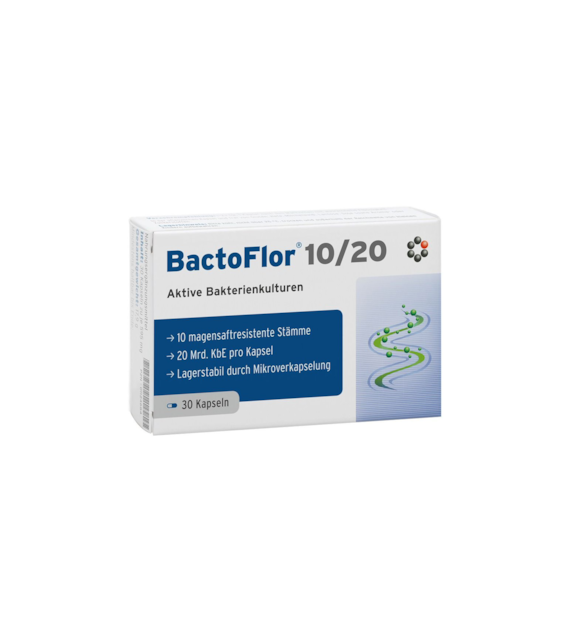 INTERCELL PHARMA Bactoflor 10/20 (30 kaps.)